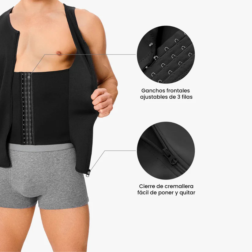 MD40 PRO - Chaleco Faja Masculino