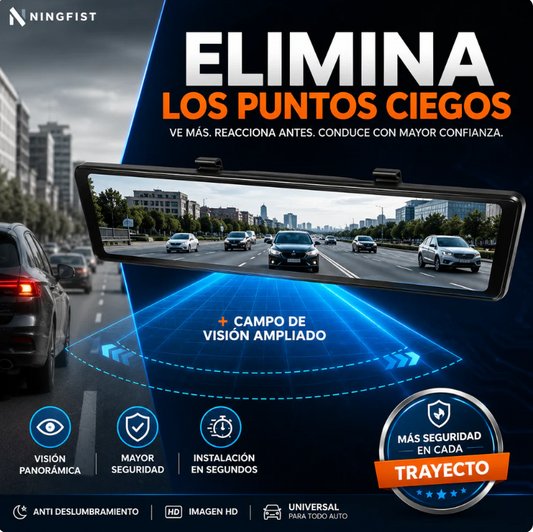 EM30 PRO - Retrovisor gran angular para auto
