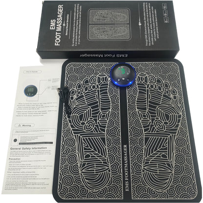 Tapete Masajeador EMS Inteligente para Pies