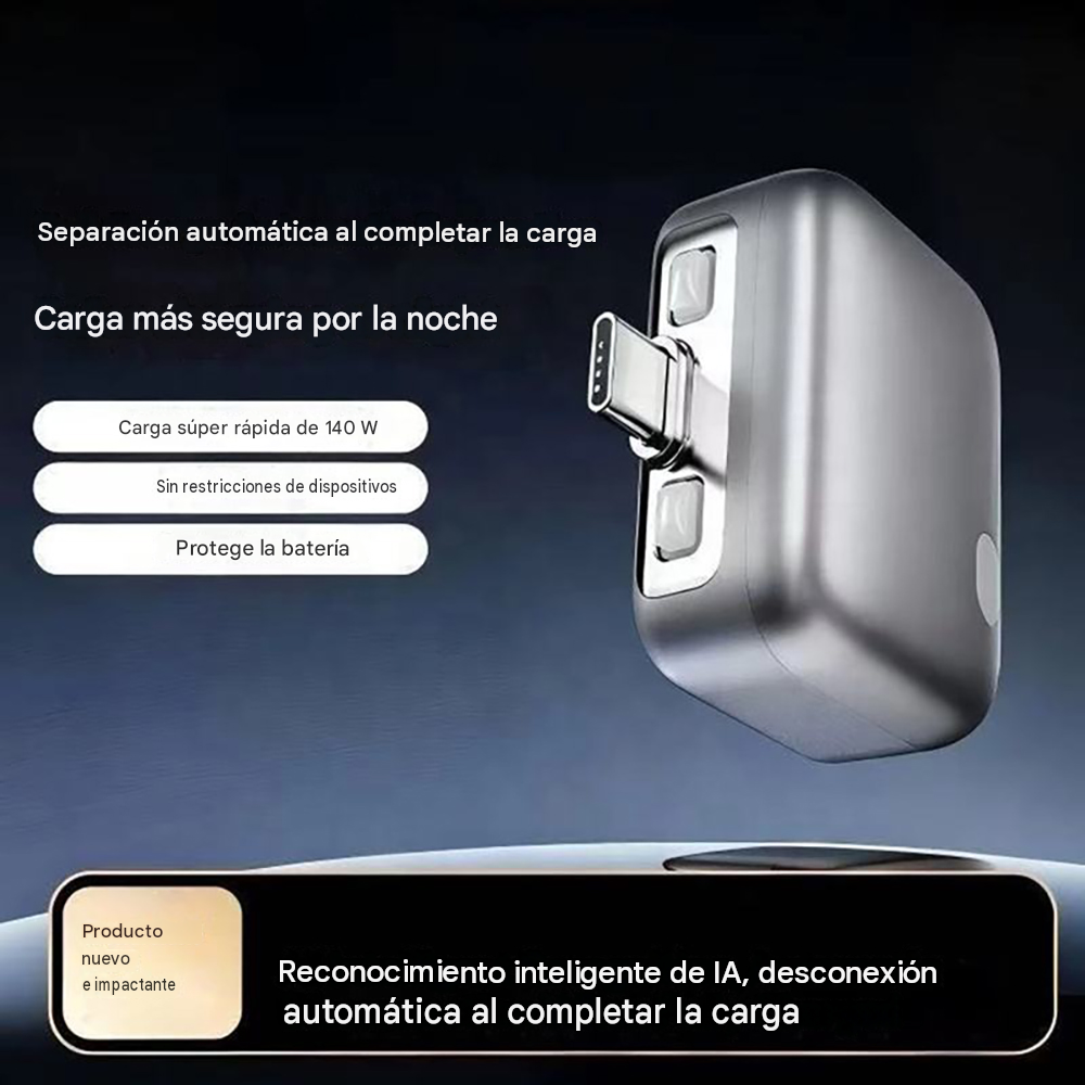 Adaptador de Carga Inteligente USB-C