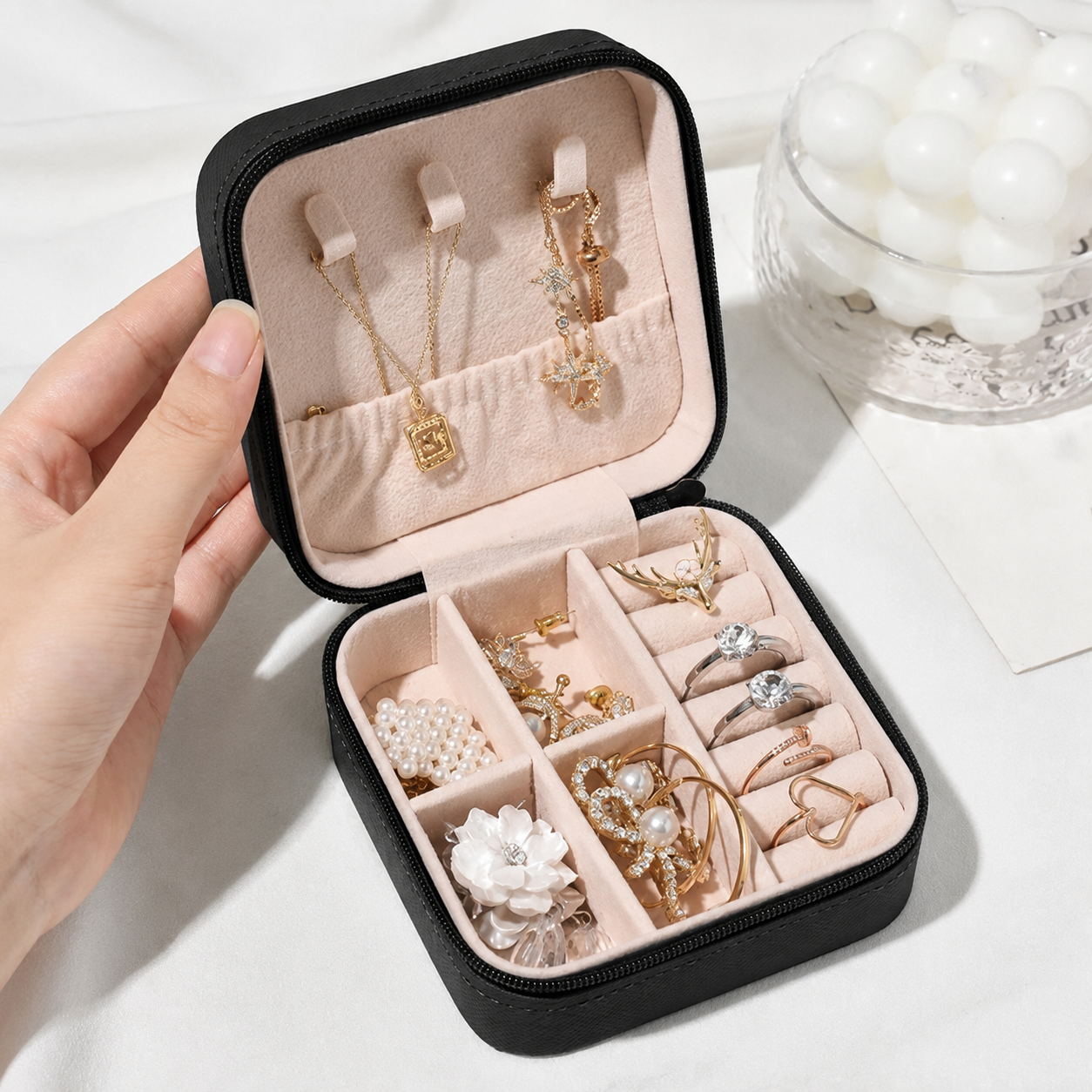 Caja de Joyería portátil